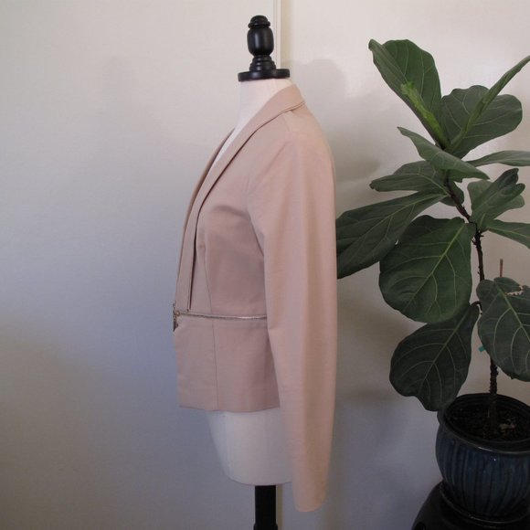 CATHERINE MALANDRINO Blush Pink Blazer - Picture 3 of 12